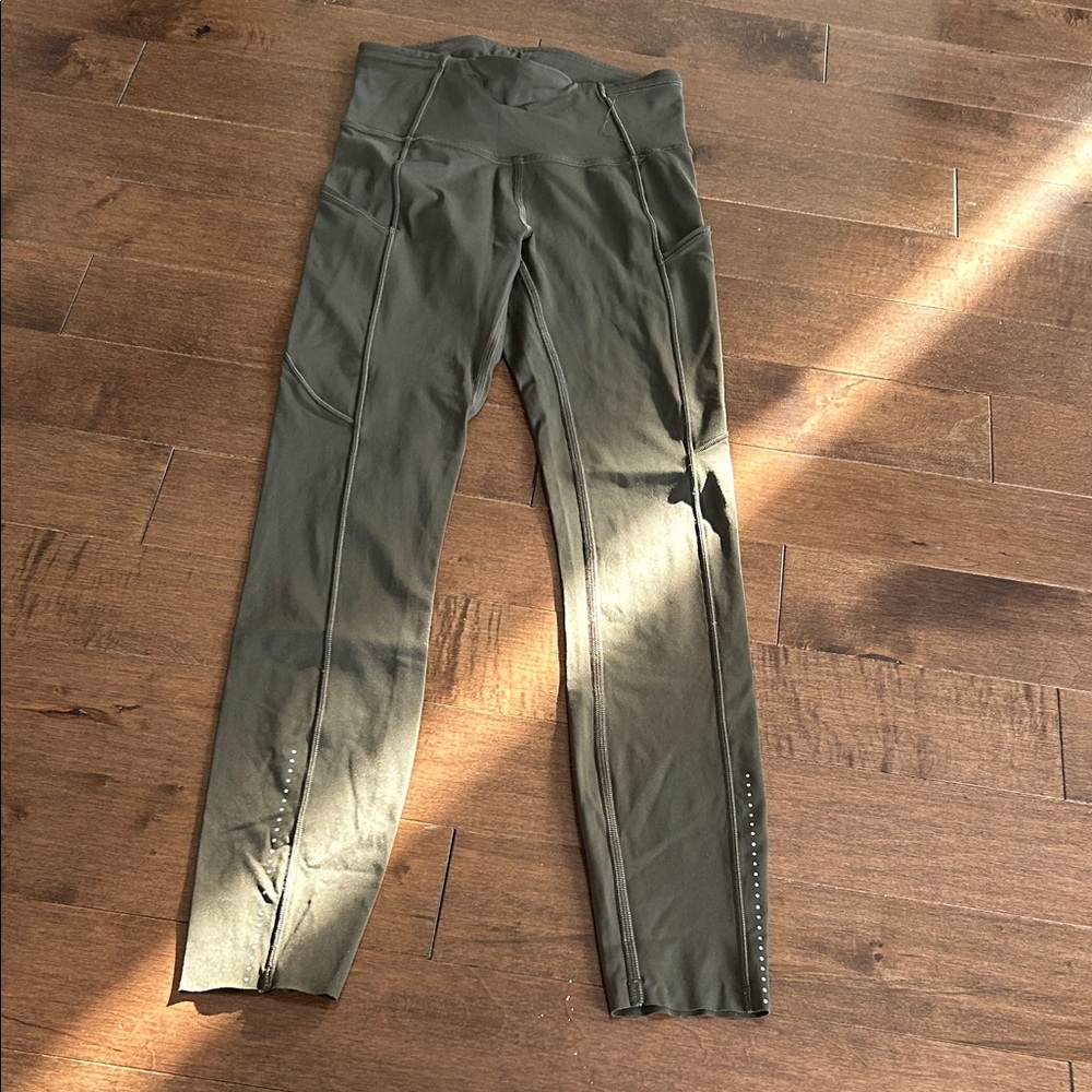 lululemon athletica Olive Green Leggings